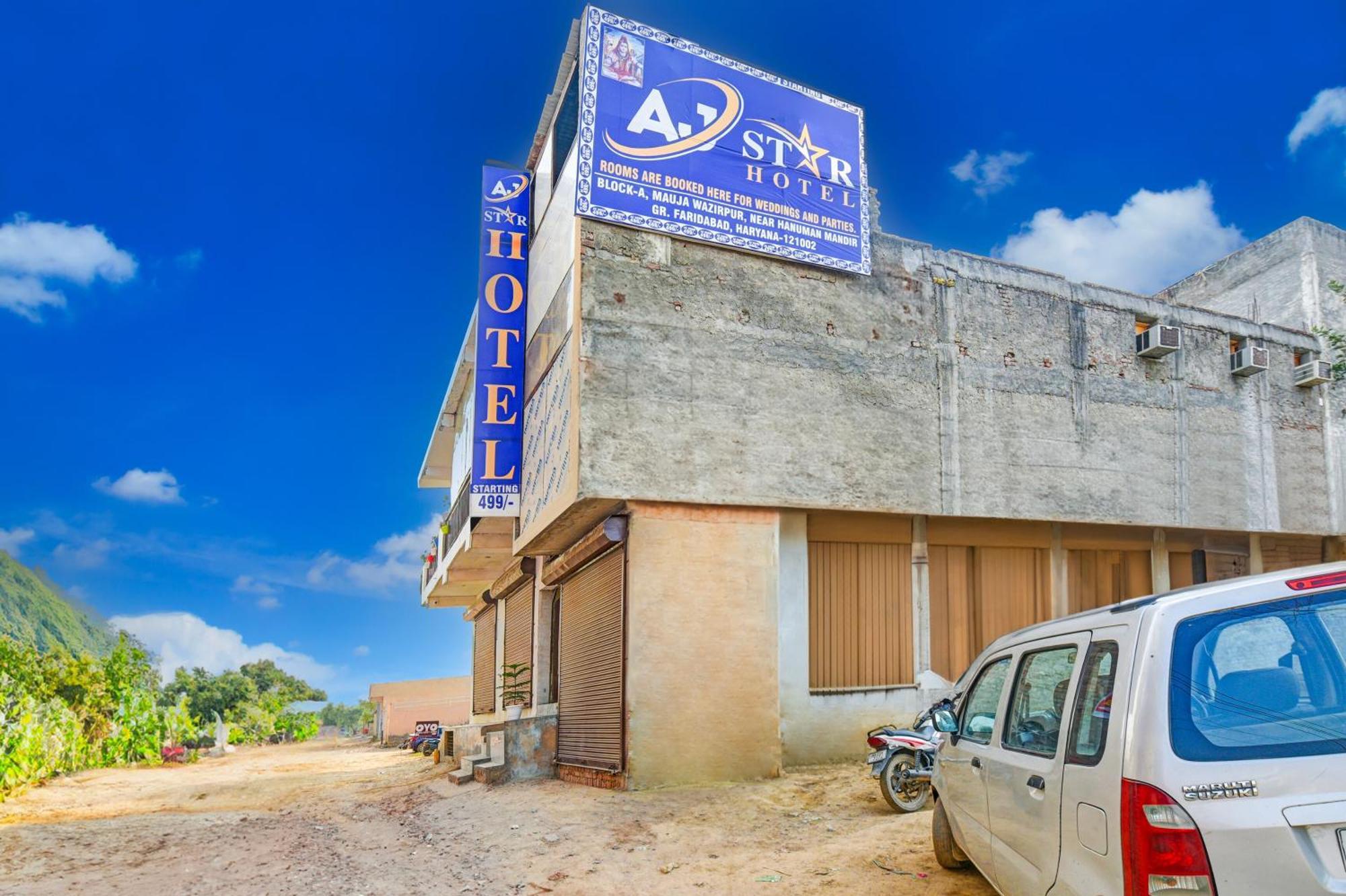 Hotel O Aj Star Hotel Faridabad Bagian luar foto